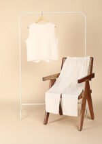 Waistcoat Co-ord set ( White) - Image 3