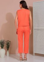 Waistcoat Co-ord set (Orange) - Image 7