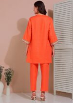 Ethnic Co-ord set (Orange) - Image 5