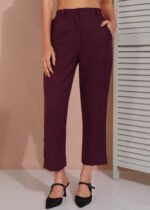 Waistcoat Co-ord set (Burgundy) - Image 5