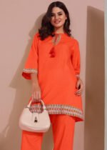 Ethnic Co-ord set (Orange)