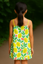 Lemon Zest Cotton Sundress - Image 2