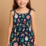 Aelora “Jolly Joyride” Holiday Dress